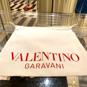 Authentic Valentino dust bag mid size with string. Must have for collectors!